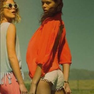 LF chandelier lace shorts